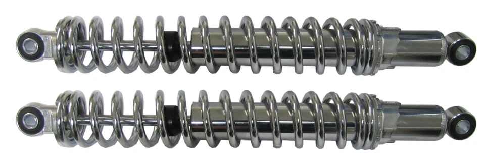 Amortiguadores cromados para Honda XL 100 1978 talla Foto 1 de 1