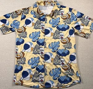 Camisa Hawaiana Kansas City Royals Beach Miller Lite Coco Adulto Mediana Nueva Sin Etiquetas - Imagen 1 de 17