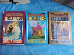 Stephen Donaldson Second Chronicles of Thomas Covenant Set All 1st/1st - Picture 1 of 17