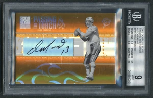 Dan Marino 2005 Donruss Elite BGS 9 Auto 10 Passing the Torch Autograph NFL /100 - Picture 1 of 2