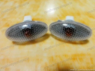 2 Piezas Luces Marcadoras Laterales Guardabarros Señal de Giro Lámpara con Bombillas para Peugeot 307 Foto 1 de 4