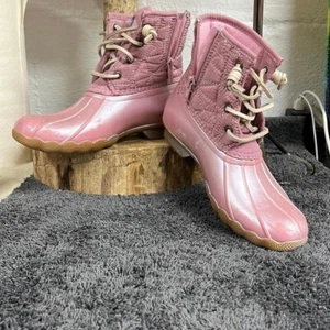 Sperry Saltwater Boots Girls Size 2 - Picture 1 of 7