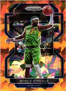 2021-22 Panini Prizm - Orange Ice #50 Royce O'Neale Uath Jazz - Picture 1 of 2