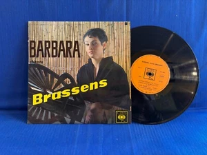 BARBARA 25CM CHANTE BRASSENS OS 1260. 1963 FRANCE LP NEAR MINT - Foto 1 di 3