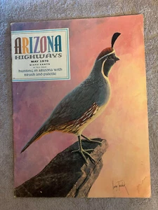 Arizona Highways May 1970,Hunting With Brush & Palette,Great Bucking Broncs, etc - Picture 1 of 1
