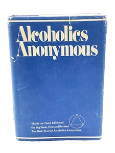 Anonyme Alkoholiker Dritte Auflage 1976 Hardcover/ Schutzumschlag 7. Auflage 1980 - Bild 1 von 20