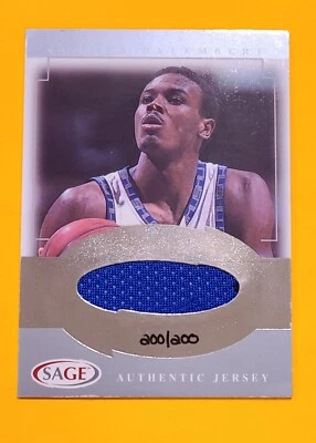 Camiseta Sage 2001 auténtica Samuel Dalembert/200 excelente Foto 1 de 2