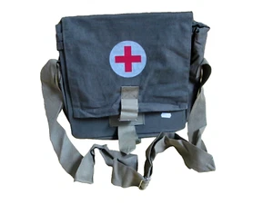 Original 1980s Soviet Army First Aid Medical Bag/Red Cross/Strap/New Old Stock - Picture 1 of 12
