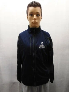 Antigua Super Bowl XLVIII 48 Blue Bud Light Official Sponsor Jacket M - Picture 1 of 12