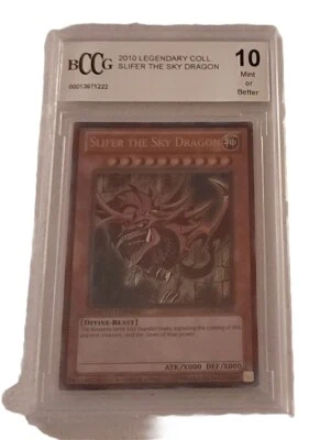 Yu-Gi-Oh 2010 Legendary Collection Slifer the Sky Dragon BCCG 10 - Image 1 of 2