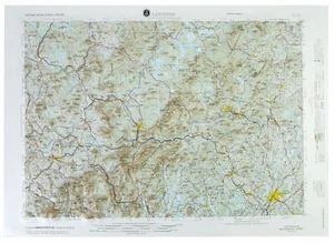 Mapa regional de relieve elevado Lewiston USGS - Imagen 1 de 11