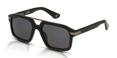 Gafas De Sol Police Para Hombre Forty 1 SPLP28 0700 Negro Brillante/Humo - Imagen 1 de 2