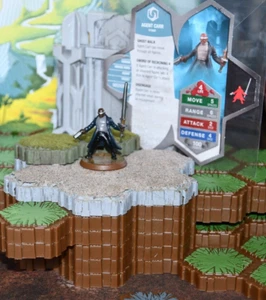 Heroscape : Agent Carr Vydar (1 Figure and 1 Battle Card) Vg - Picture 1 of 2