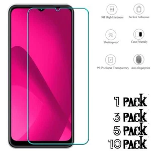 Set für T-Mobile Revvl 7 Pro 5G/Revvl 7 5G HD Hartglas Displayschutzfolie - Bild 1 von 5