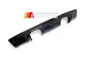 Carbon Fiber V Style Rear Bumper Diffuser Quad fits 2001-06 BMW E46 3-Series M3 - Foto 1 di 4