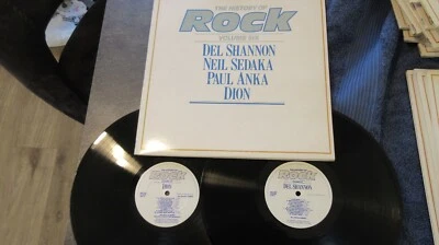History of Rock Vol.6 2xLP *EX/MINTx2*Del Shannon/Neil Sedaka/Paul Anka/Dion* - Image 1 of 3