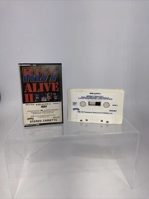 KISS ALIVE II VOLUME 1 CASSETTE TAPE 1977 CASABLANCA RECORDS - Image 1 of 2