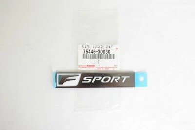 GENUINO LEXUS GS200t GS350 16-20 EQUIPAJE TRASERO EMBLEMA PALTE OEM 75446-30030 Foto 1 de 3