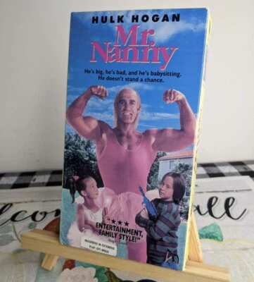 Mr. Nanny (VHS, 1994) Hulk Hogan Family Comedy WWE WWF - Image 1 of 3