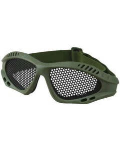 Olive Green Tactical Mesh Glasses Airsoft Goggles Paintball Eye Protection - Picture 1 of 2