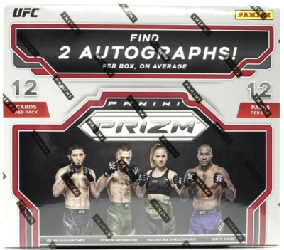 2022 Panini Prizm UFC Hobby Box 12 Packs Per Box 12 Cards Per Pack Factory Seal - Image 1 of 4