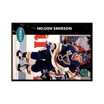 1991 Parkhurst French Nelson Emerson Hockey Cards #151 - Image 1 of 3