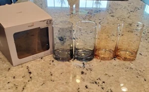 Set of 4 12oz tumbler glasses *new* - Picture 1 of 3