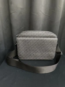 Michael Kors Men Handbag Crossbody Black/Grey - Picture 1 of 5