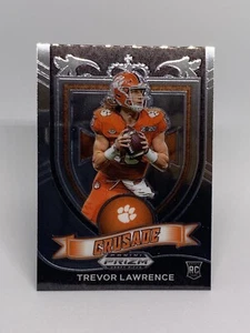 2021 Prizm Draft Picks Trevor Lawrence Crusade Rookie RC WHC449 - Picture 1 of 2