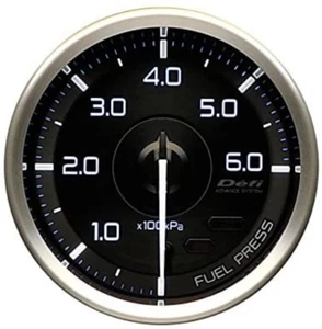 Defi Meter ADVANCE-A1 Fuel Pressure Gauge 60mm DF15101 ##591161101 - Picture 1 of 1