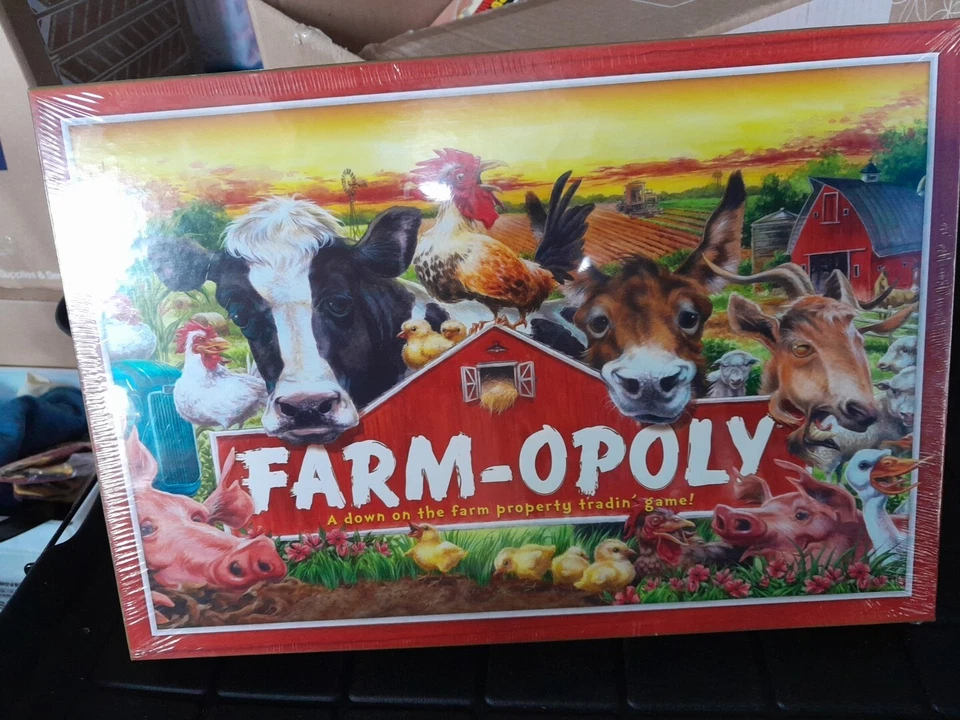 Farm-opoli a Down on The Farm Property Trading Game