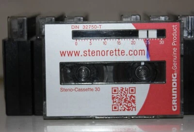 lot de 9 stenocassettes grundig STENO CASSETTE - Image 1 of 4