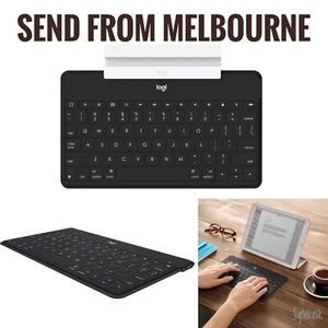NEW Logitech KEYS-TO-GO iPhone iPad Wireless iOS Keyboard Ultra Slim Apple TV - Picture 1 of 5