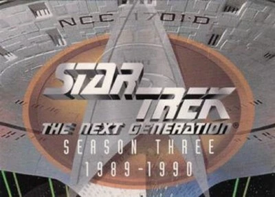 STAR TREK NEXT GENERATION  SEASON 3  BASE / BASIC 108 CARD SET  BY SKYBOX 1995 - Image 1 of 4