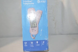Teléfono con cable AT&T 210 Basic Trimline línea única sin necesidad de alimentación de CA rosa - Imagen 1 de 5