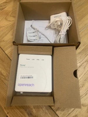 Nokia-ONT G-010G-R Openreach Optical Fibre GPON Terminal BNIB New Item - Image 1 of 4