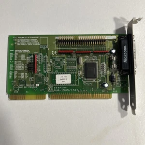 ADAPTEC AVA-1505/1515 ISA 16-BIT 50-PIN SCSI CONTROLLER CARD P/N 581906 - Foto 1 di 9