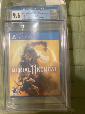 Mortal Kombat 11/Playstation 4 2019 ЗАПЕЧАТАННАЯ CGC 9.6 - Изображение 1 из 2