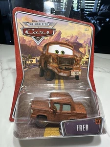 Disney Pixar MONDO DELLE AUTO 2007 44 FRED Carta Internazionale - Foto 1 di 3
