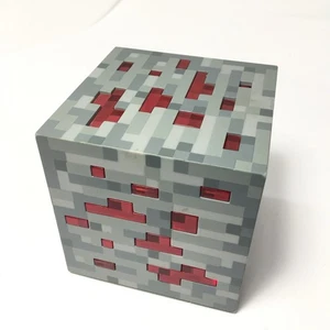 ThinkGeek Minecraft Iluminar Redstone Mineral Cubo Grifo Luz Nocturna 2012 Rojo ¡Funciona! - Imagen 1 de 11