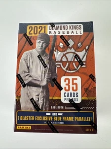 2021 PANINI DIAMOND KINGS BASEBALL BLASTER BOX NEW FACTORY SEALED - Picture 1 of 13