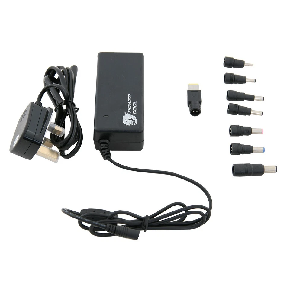 PowerCool 65W 19V 3.42A Universal Laptop AC Adapter Kit Charger With 8 Tips - Image 1 of 4