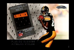 2002 Fleer Showcase #NNO Plaxico Burress Memorabilia Pittsburgh Steelers - Picture 1 of 2