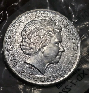 2015 Great Britain Silver Brittania! Sealed From Apmex In BU Condition/Very Rare - Picture 1 of 4