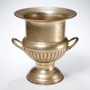 Vase manche seau à glace champagne trophée plaqué argent Leonard EPNS 10"h - Photo 1/6