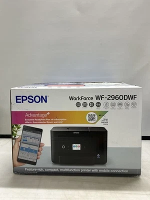 Epson WorkForce WF-2960DWF stampante multifunzione - nero (C11CK60403) - Immagine 1 di 4
