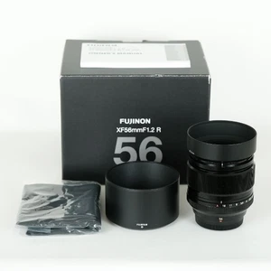 FUJIFILM XF 56mm f/1.2 R Lens for X-Mount w/ Hood & Box from Japan | Near Mint - Picture 1 of 10