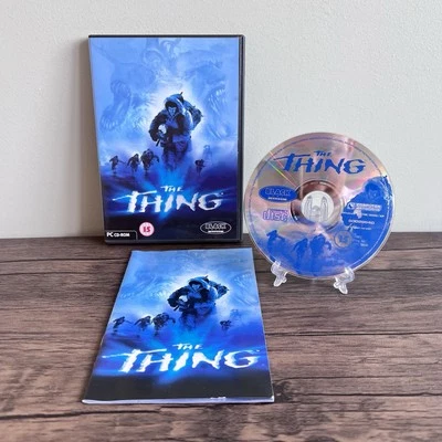 The Thing PC CD-ROM 2002 Survival Horror Game w/ Manual – Rare Vintage - Image 1 of 4