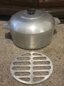 Wagner Ware Sidney O Magnalite 4248 P 5 Quart Pot Dutch Oven 10” Roaster - Picture 1 of 8