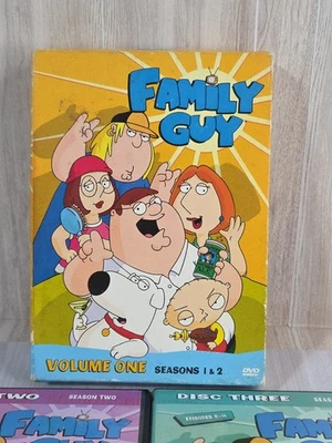 Family Guy Seasons 1 - 2 TV 4 Disc Set - Image 1 of 4
